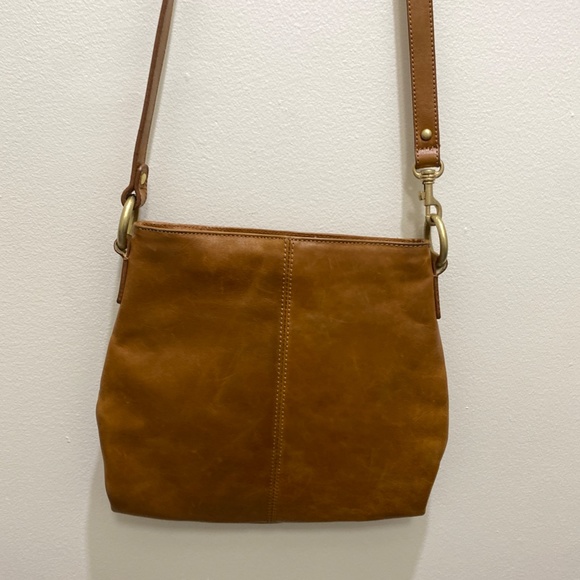 VINTAGE Leather Handmade Arnold Churgin Cross Body Bag - Picture 5 of 7